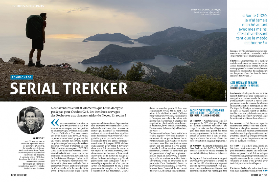 Serial Trekker Pacific Crest Trail