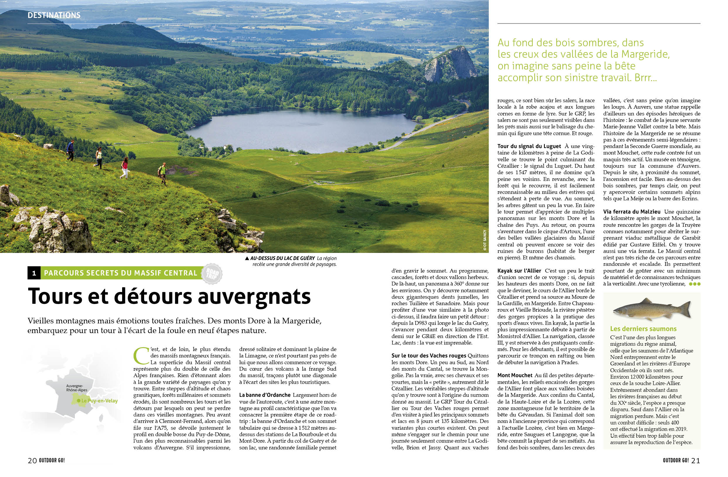 Road Trip : routes secrètes du massif Central et de l'Auvergne ...